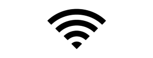 draadloos werken wifi logo