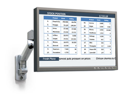 logistiek informatie display